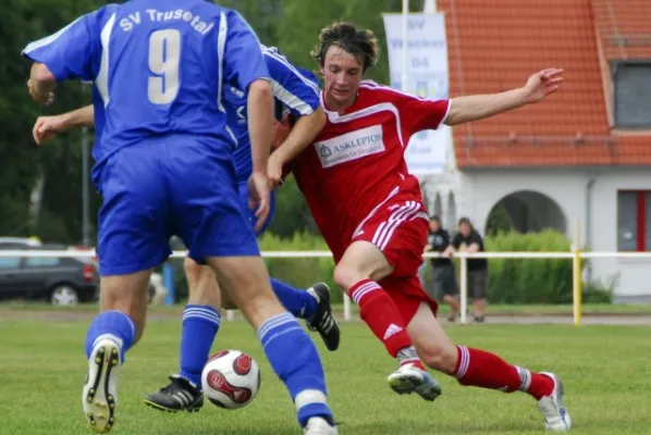 I.Mannschaft gegen Trusetal(8.2008)