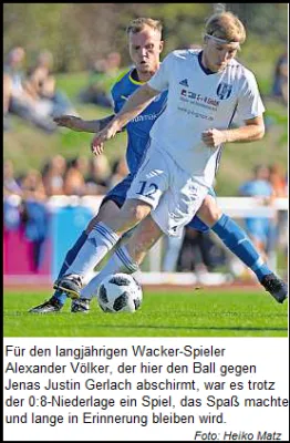 13.10.2018 Wacker Bad Salzungen vs. FC CZ Jena