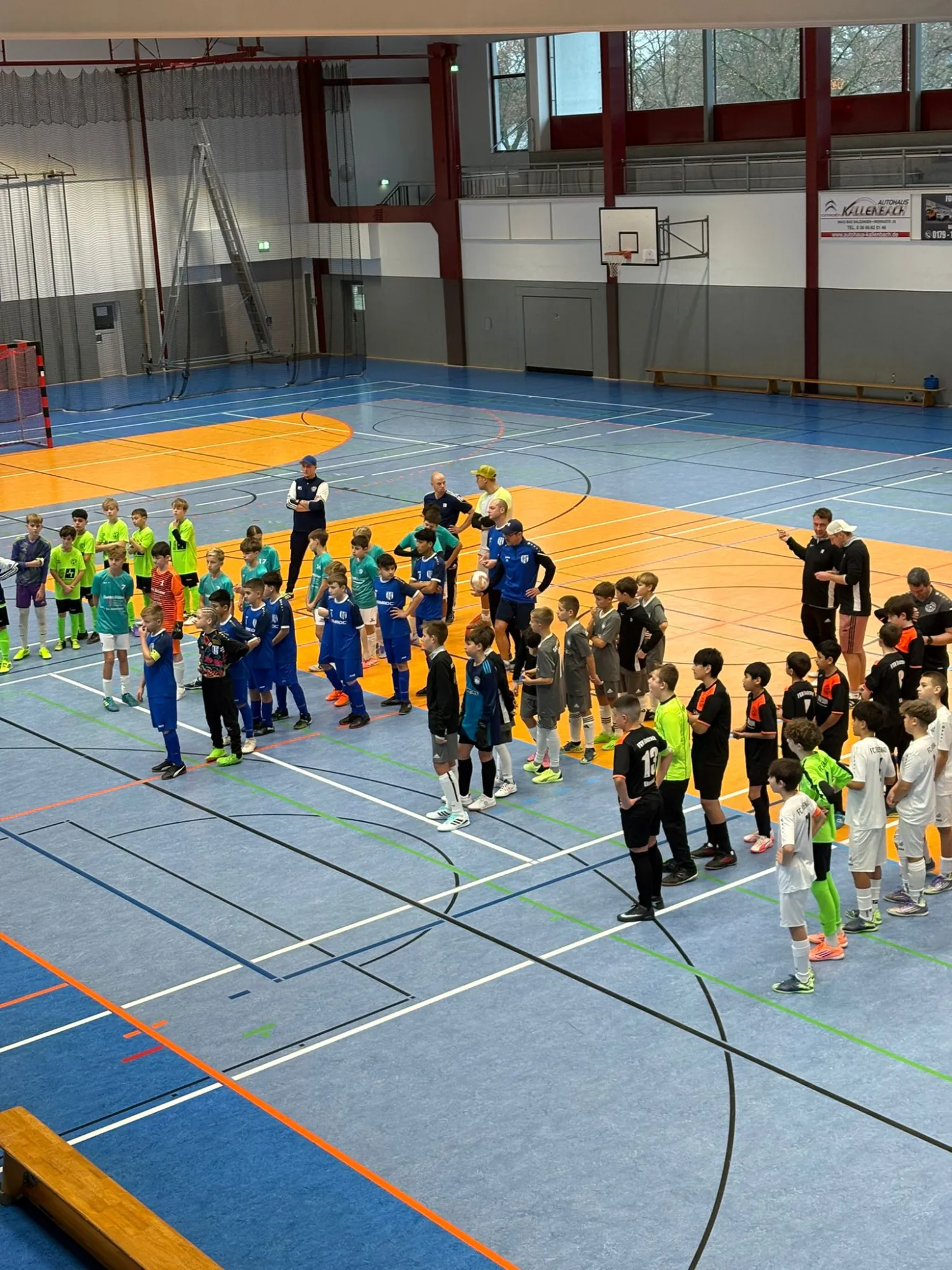 Teilnehmerfeld Hallenkreismeisterschaft D-Junioren 2025/2026