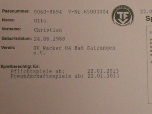 2. Neuzugang perfekt!