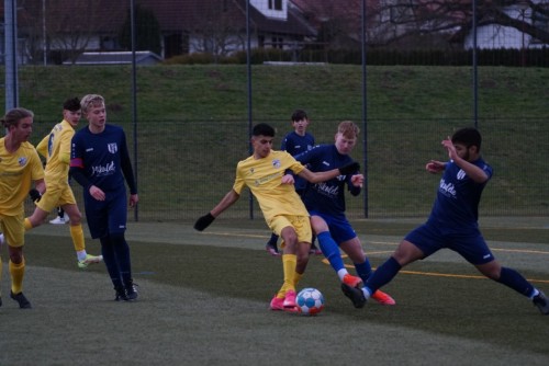 +++ Fotoalbum B-Jugend Testspiel gegen den FCC II +++