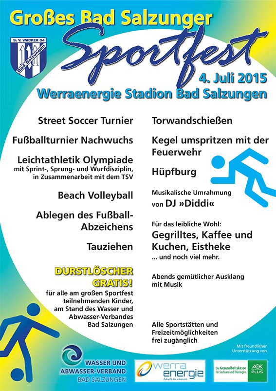 !!! Großes Sportfest 2015 !!!