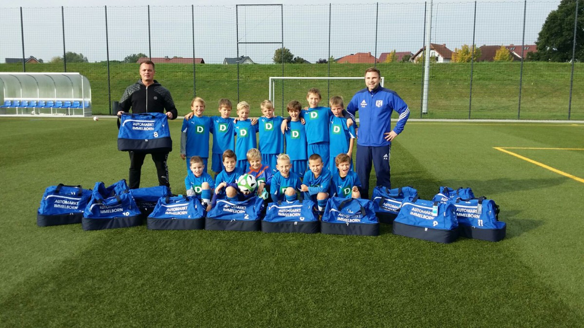 !!! Neue einheitliche Sporttaschen für die E2-Junioren !!!