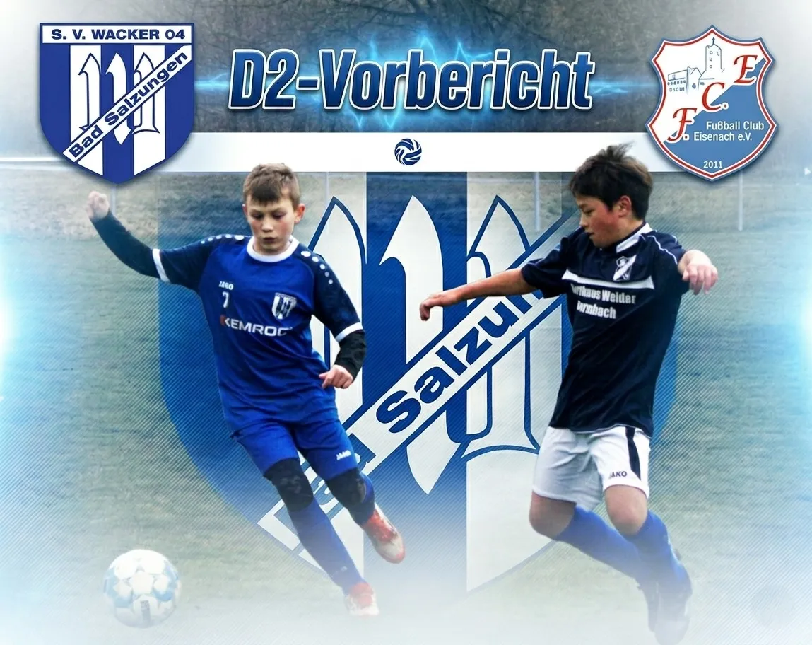 (D2) 🔵⚪ D2-Jugend: Spitzenspiel mit Charakter – Wacker empfängt FC Eisenach II ⚽🔥