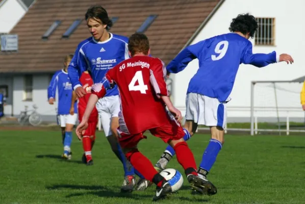 B-Junioren gegen Meiningen(10.2008)