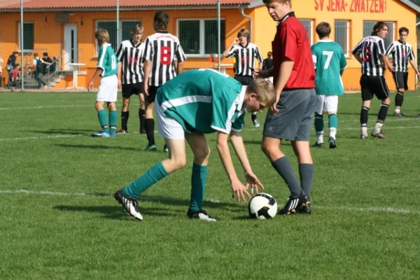 +B-junioren in Jena-Zwätzen+++