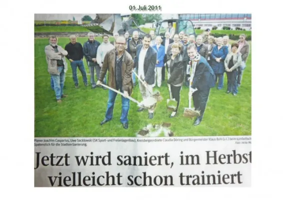 ++ Baustelle Stadion ++