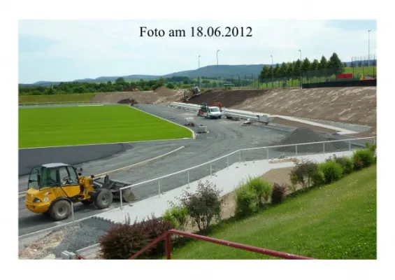 ++ Baustelle Stadion ++