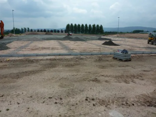 ++ Baustelle Stadion ++