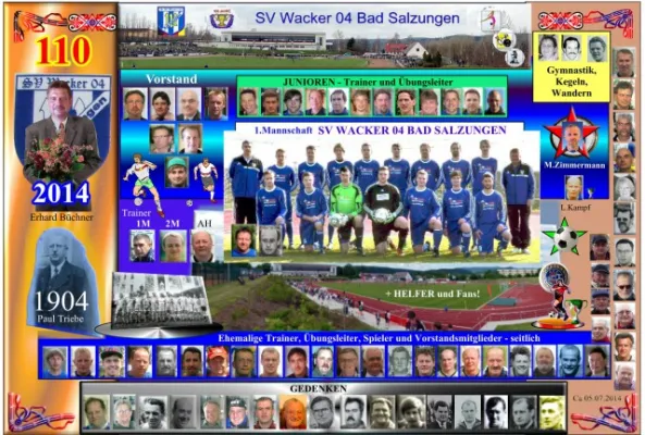 ++ a110 Jahre SV Wacker 04++