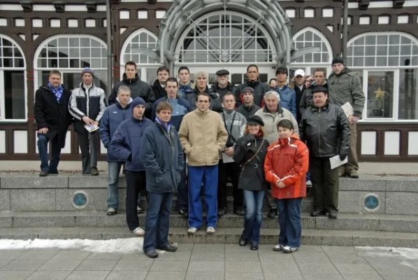 Fußballer unserer ungar. Partnerstadt zu Besuch