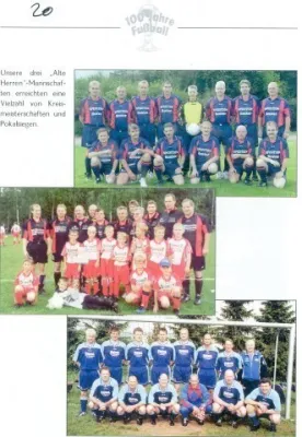 Mannschaften vergangener Jahre