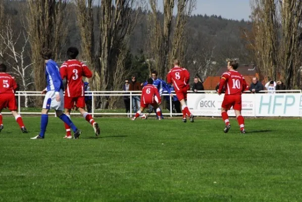 I.Mannschaft gegen Breitungen (4.2008)