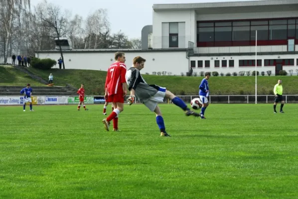 I.Mannschaft gegen Breitungen (4.2008)