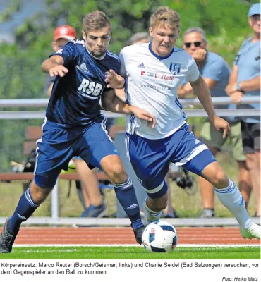 12.08.2018 Wacker Bad Salzungen vs. SG SV Borsch 1925