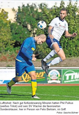 08.09.2018 Wacker Bad Salzungen vs. Sondershausen